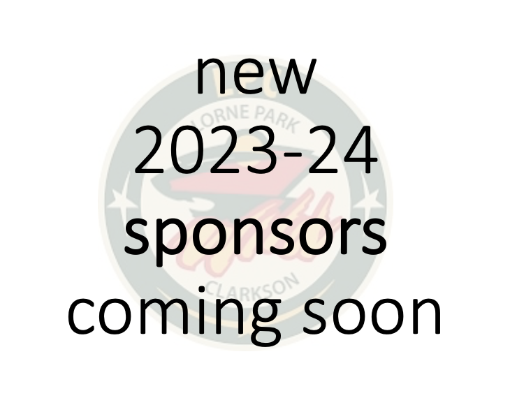 New Sponsors Coming soon